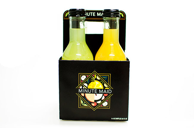 果汁飲料裝飾畫風(fēng)格包裝設(shè)計(jì)欣賞